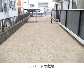 サンメガカット防草システム 施工事例