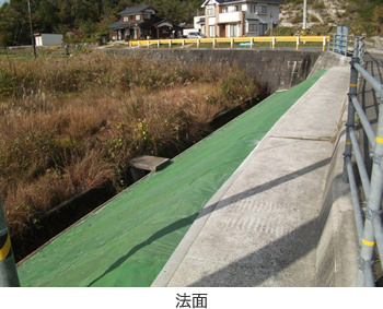 サンメガカット防草システム 施工事例